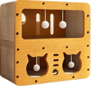 Wooden Cat House (Option: Wooden cat house)